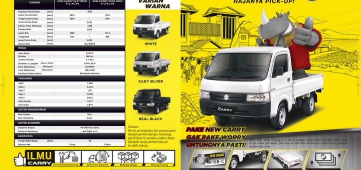BROSUR SUZUKI CARRY PICKUP 2